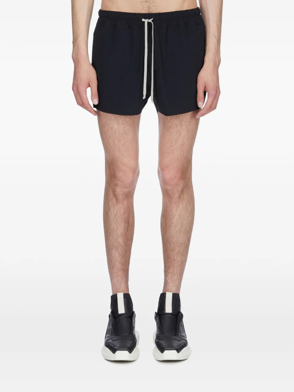 Rick Owens drawstring-fastening swim shorts