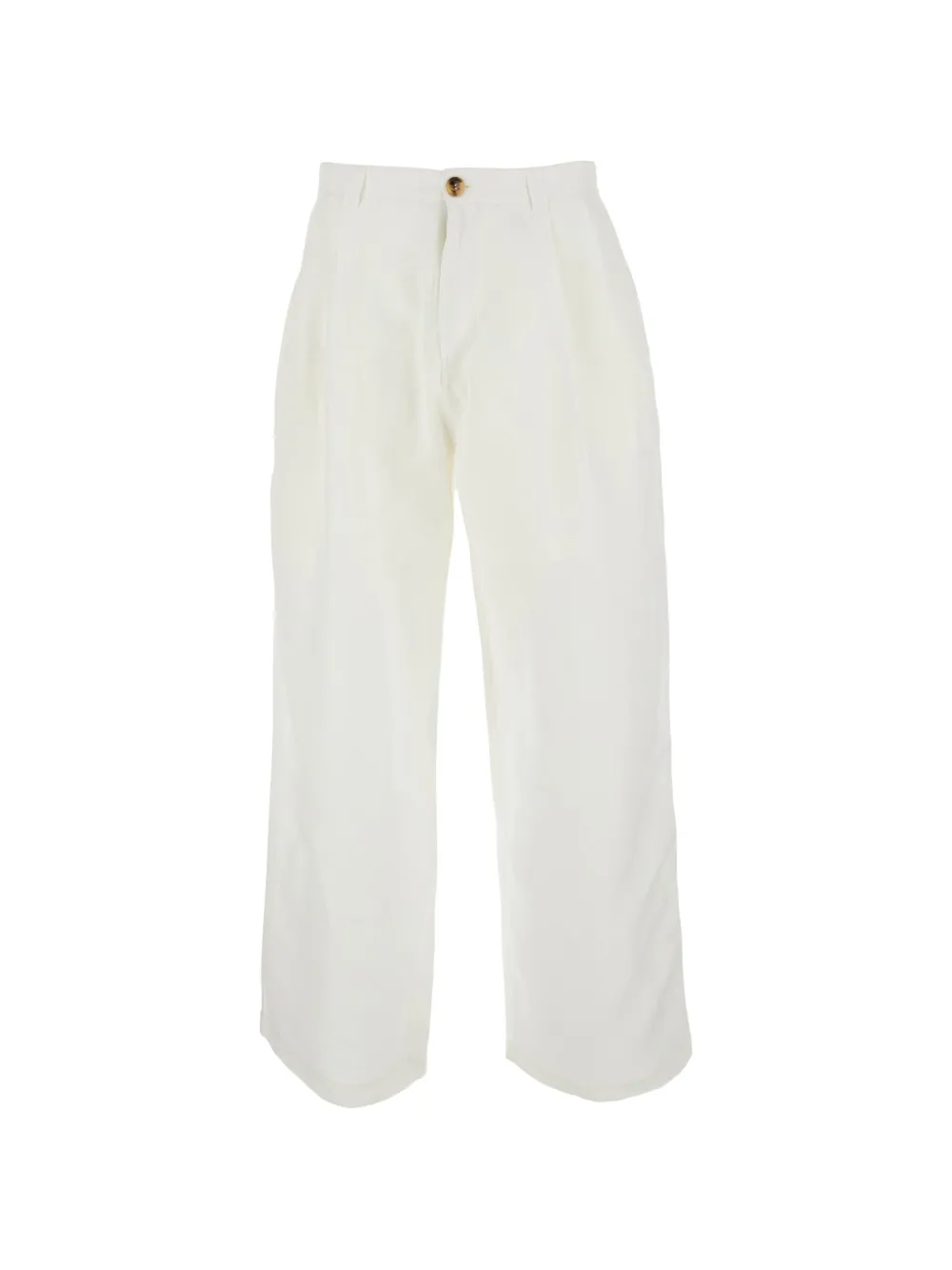COOR pleated trousers - Weiß