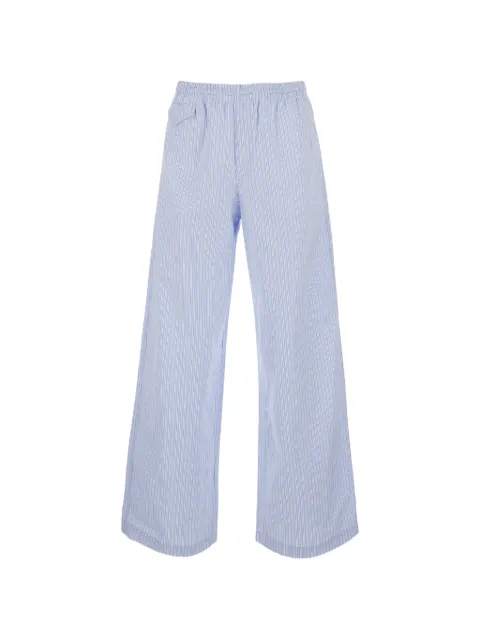 A.P.C. striped wide-leg trousers