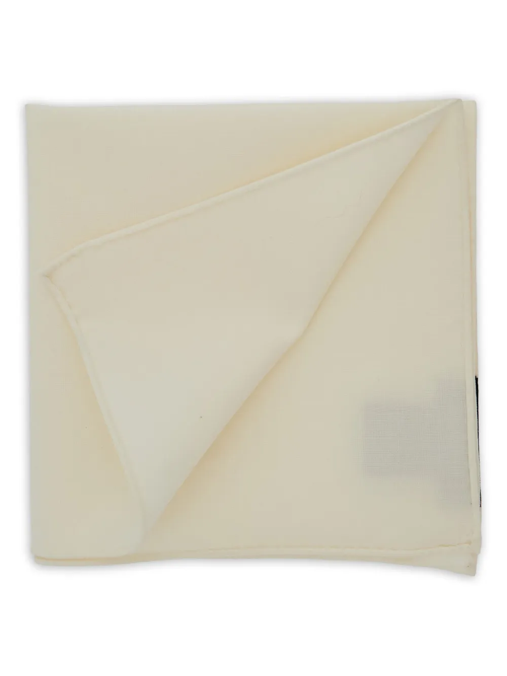 Emporio Armani logo-patch handkerchief - Toni neutri