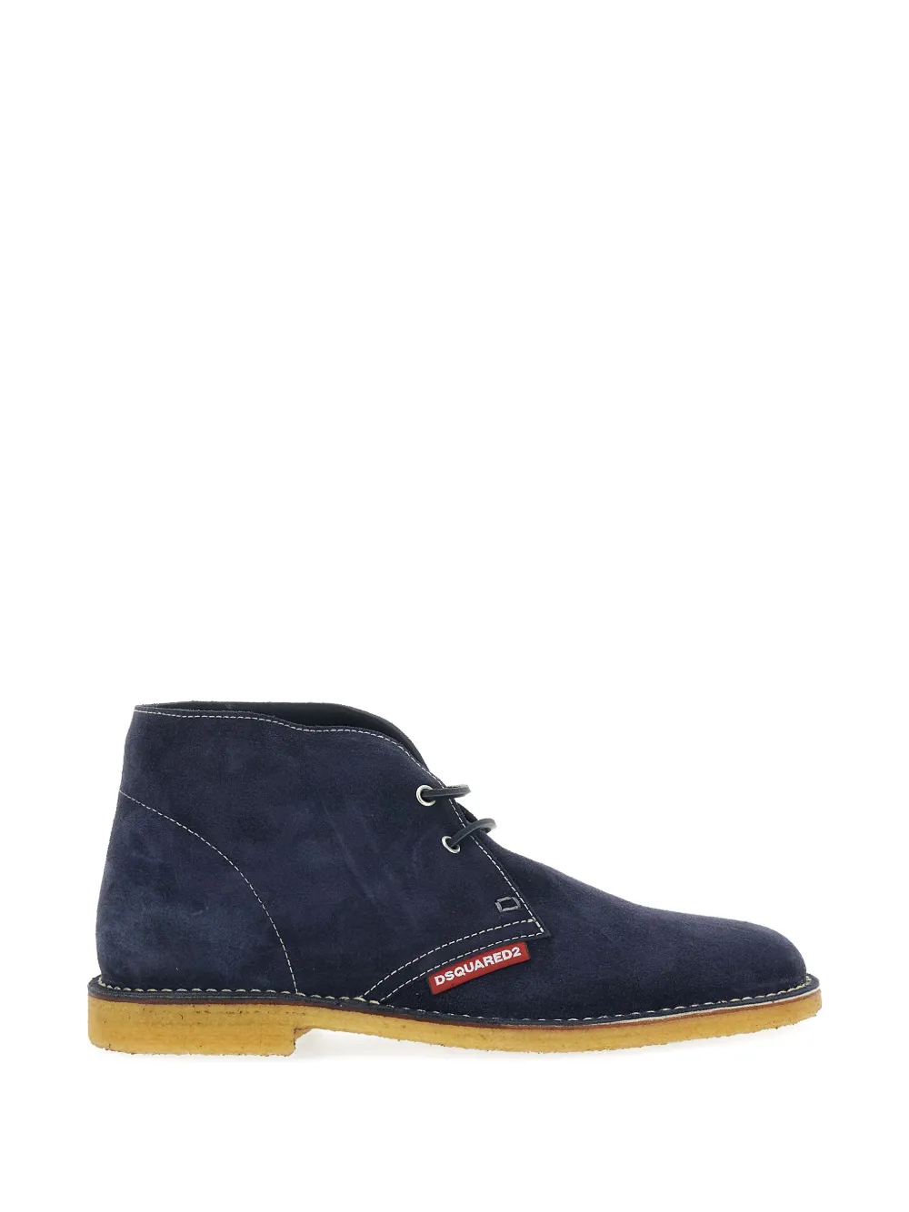 DSQUARED2 Oxford schoenen met contrasterend stiksel Blauw