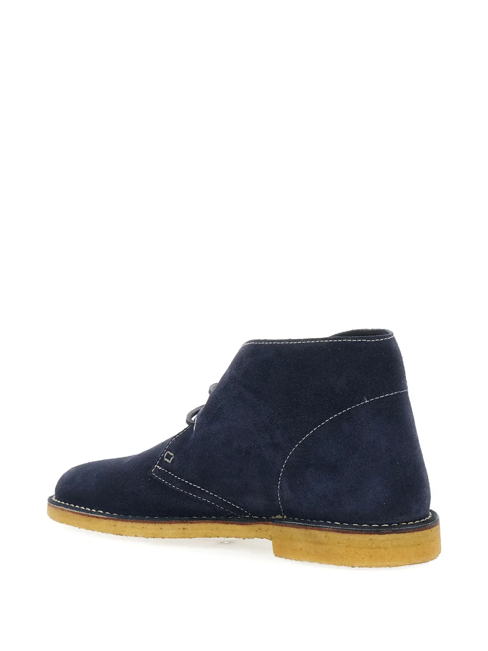 DSQUARED2 Oxford schoenen met contrasterend stiksel Blauw