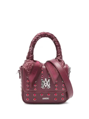 AMIRI rhinestone-embellished Mini Bag | Black | FARFETCH