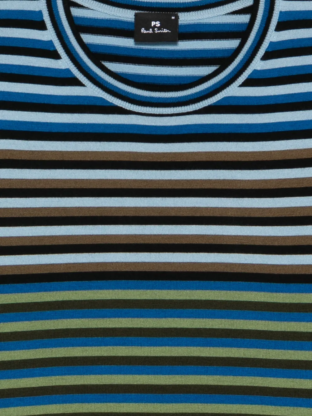  Ps Paul Smith Pull à Rayures - Bleu 