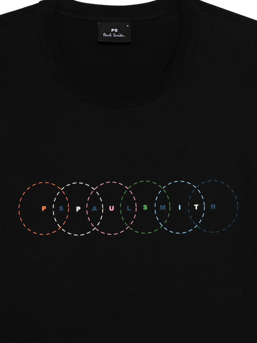 PS Paul Smith T-shirt met grafische print Zwart