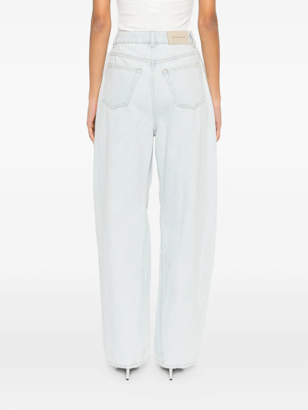 Givenchy Jeans met afwerking Blauw