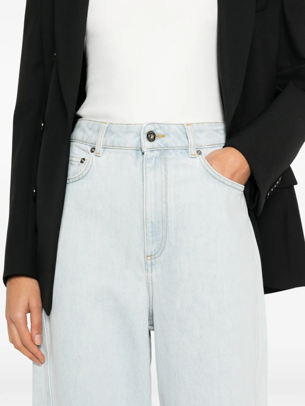 Givenchy Jeans met afwerking Blauw