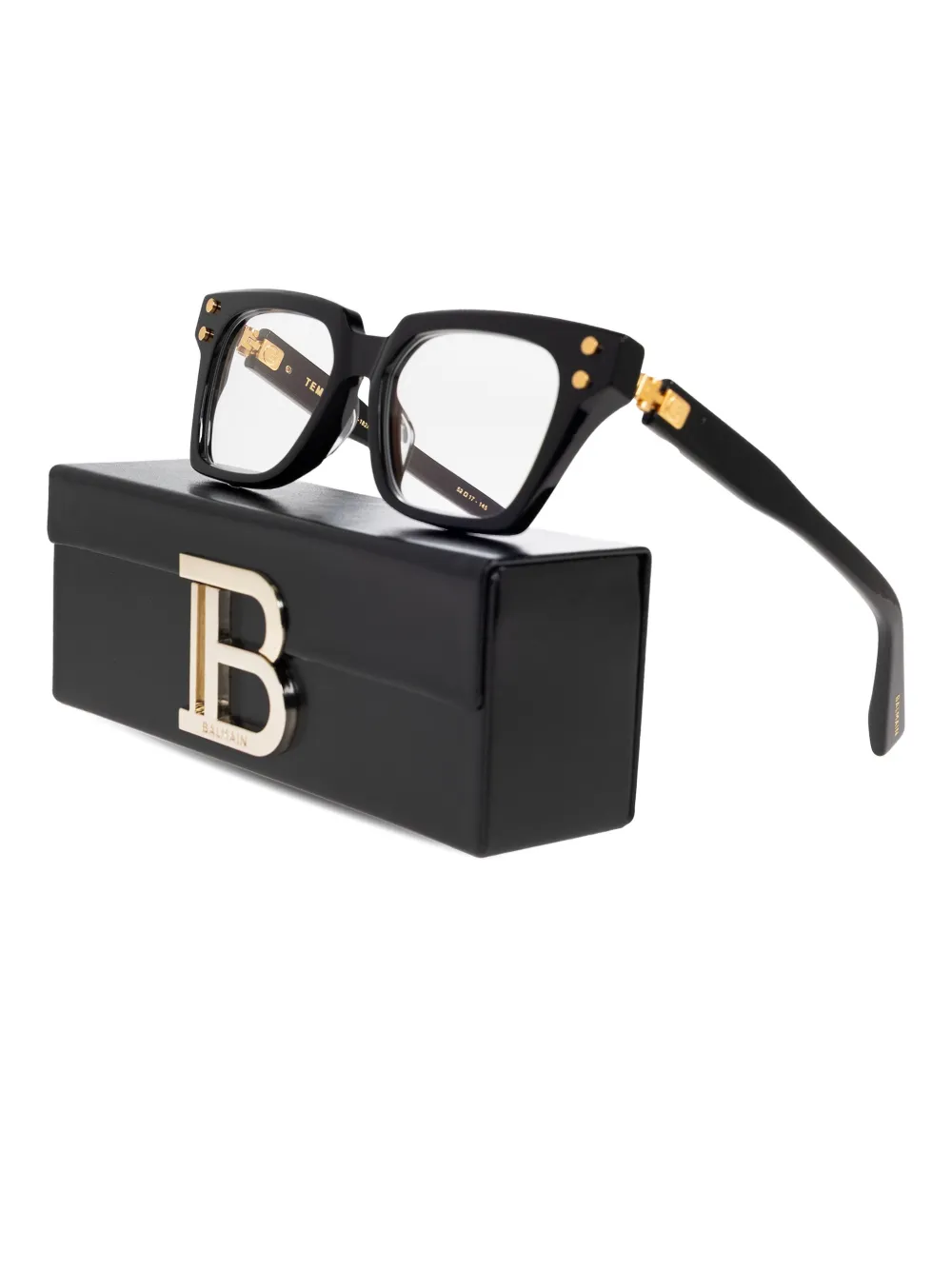 Balmain Square-frame Glasses - Black 