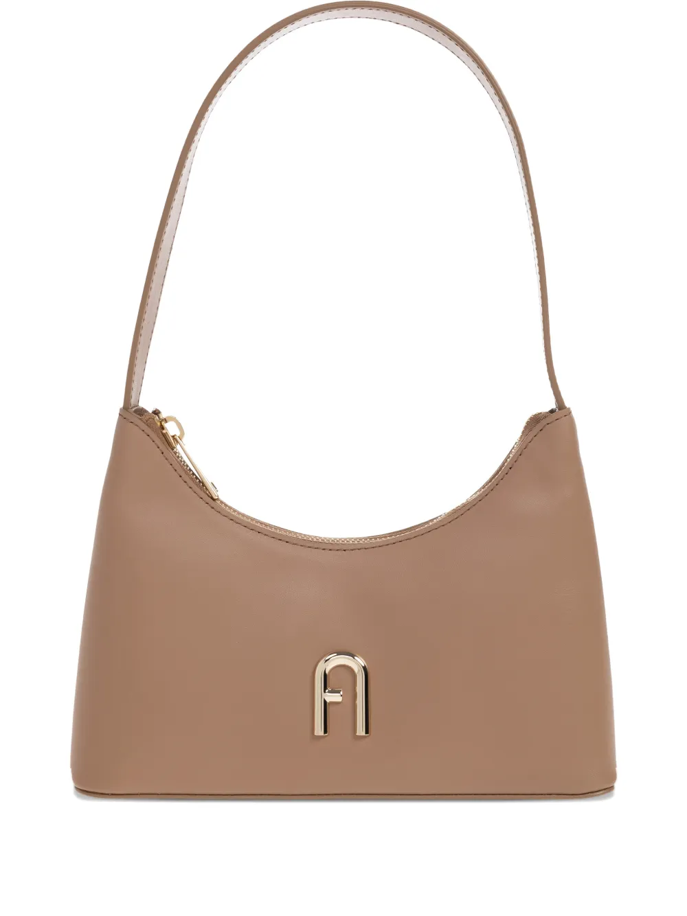 Furla logo-plaque tote bag - Toni neutri