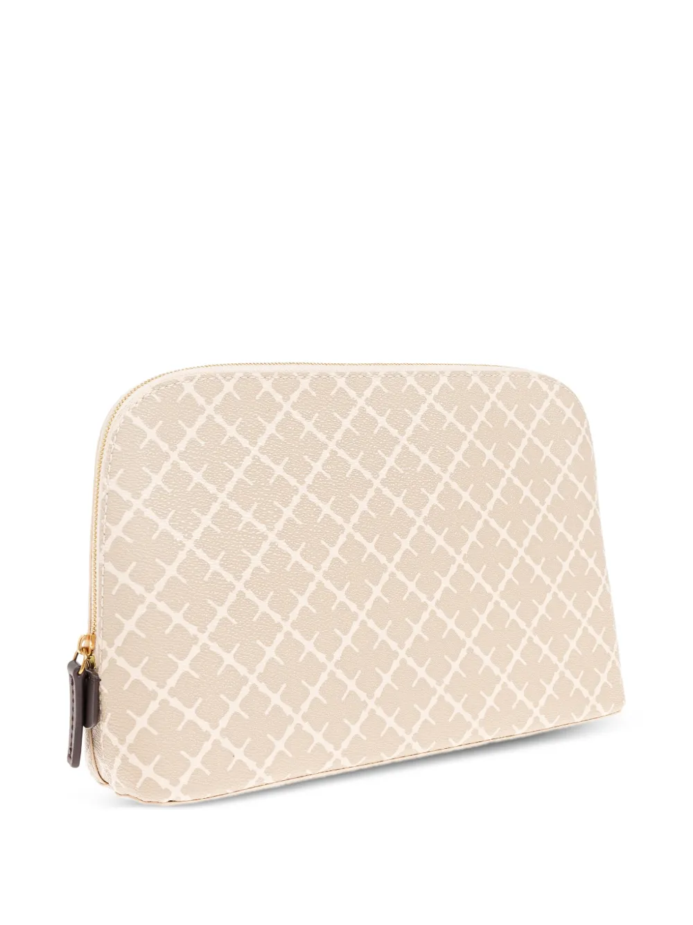  By Malene Birger Geometric-pattern Make Up Bag - Neutrals 