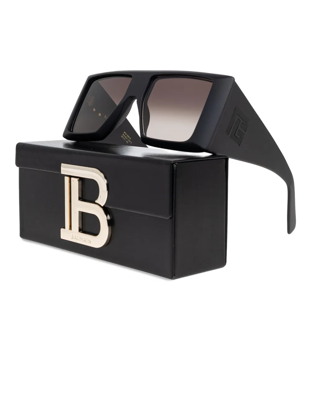  Balmain Eyewear Square-frame Sunglasses - Black 