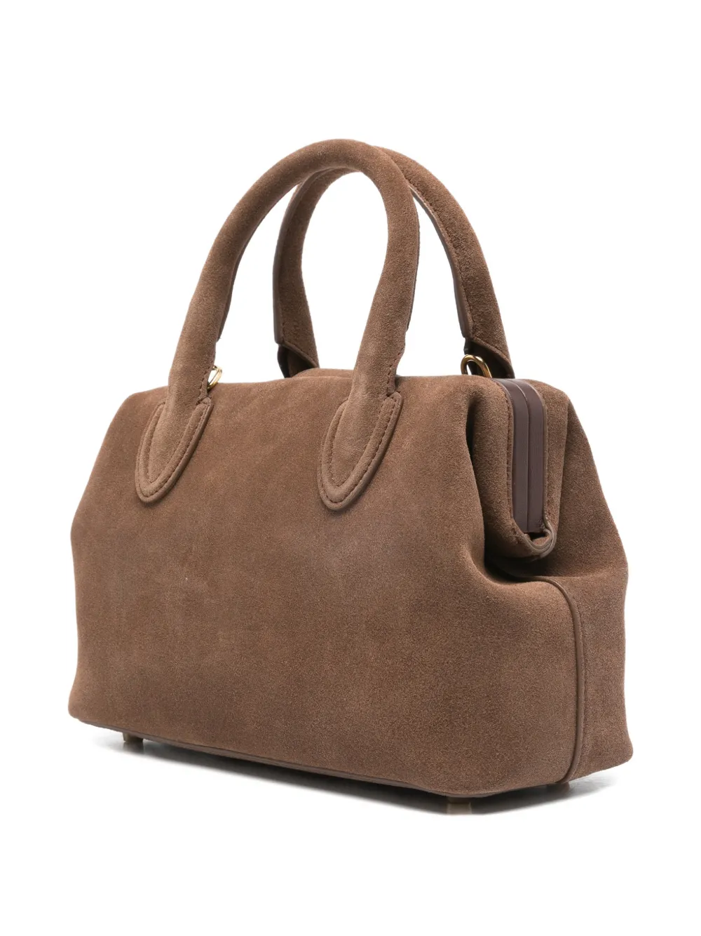  Schell Small Doctor Tote Bag - Brown 