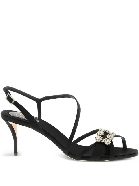Roger Vivier flower-detail open-toe sandals