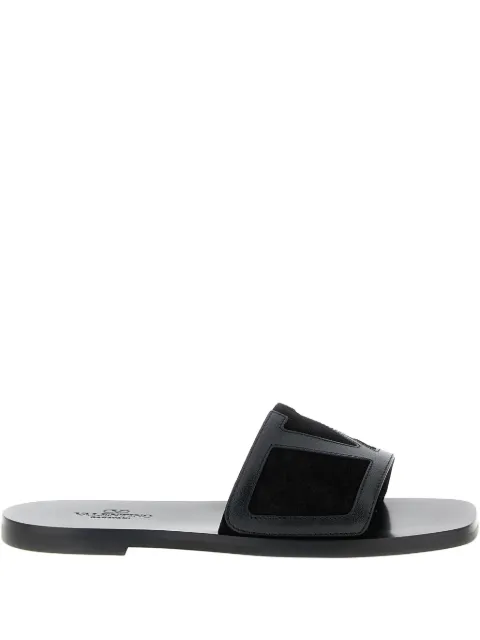 Valentino Garavani Viva Superstar leather slides