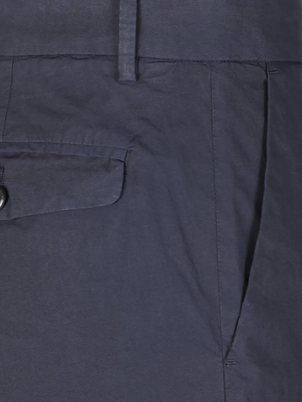 Barena Broek met knoopsluiting Blauw
