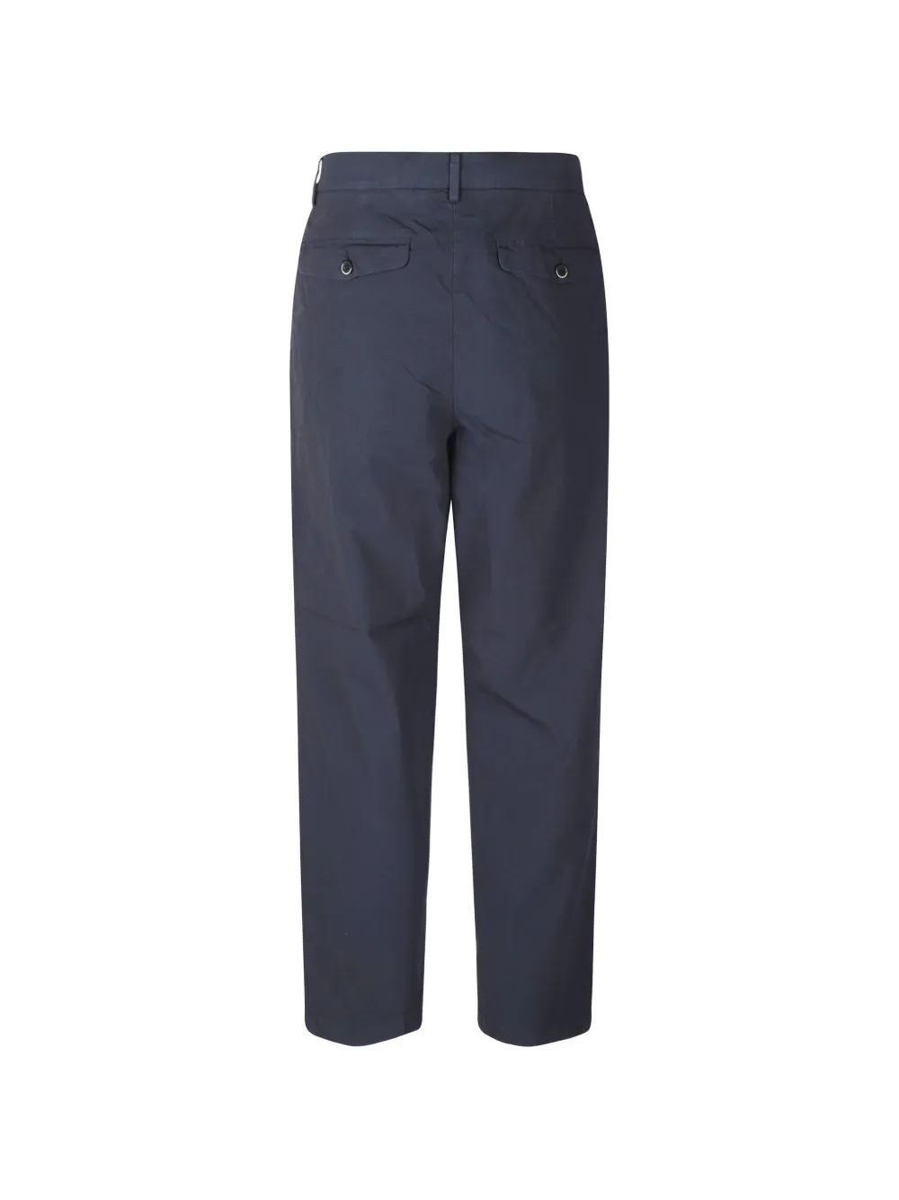 Barena Broek met knoopsluiting Blauw