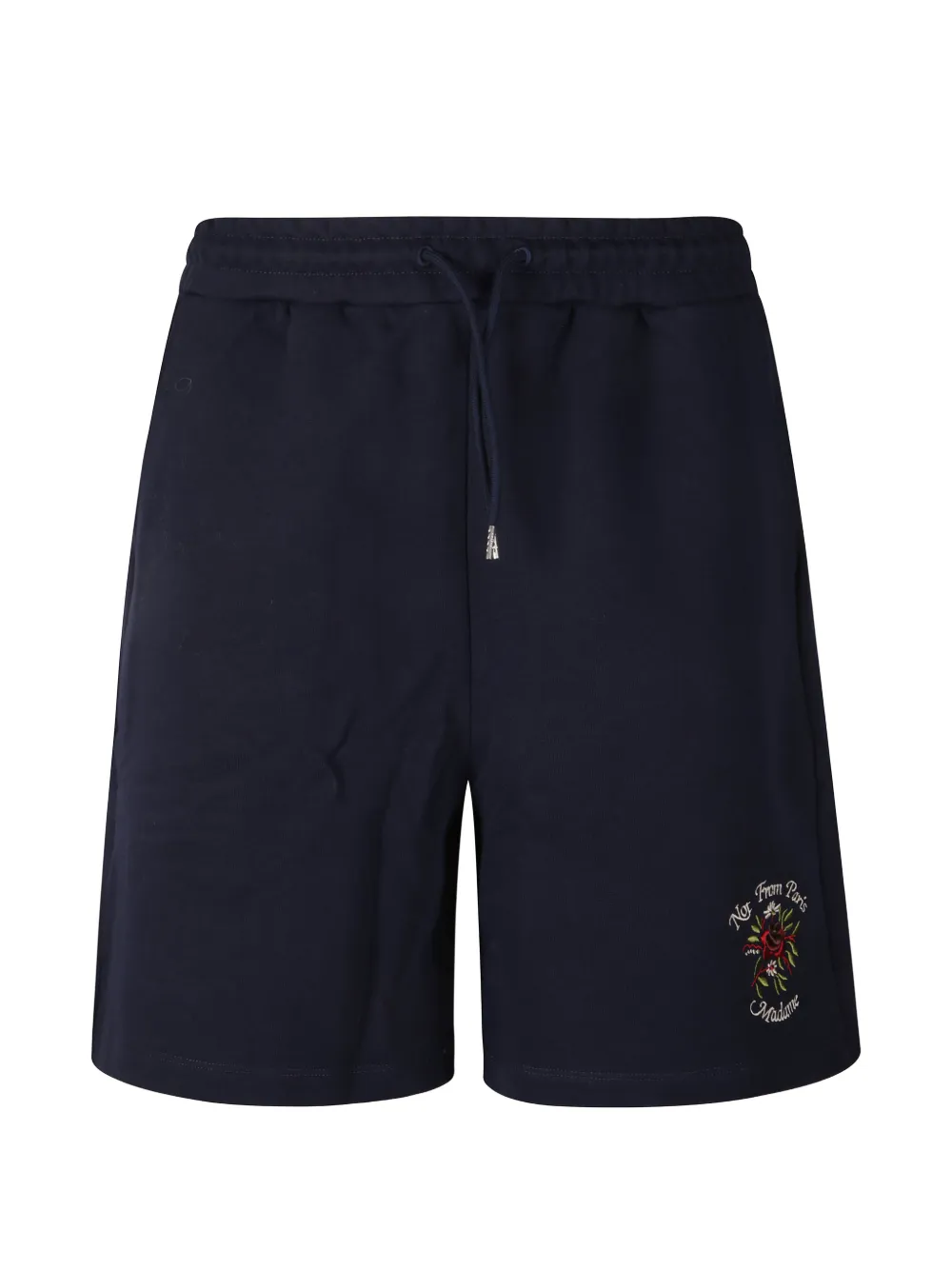 Drôle De Monsieur embroidered-logo track shorts - Blu