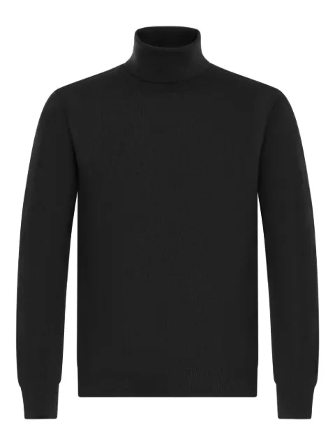 FRANZESE COLLECTION ribbed turtleneck sweater
