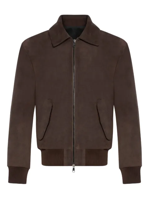 FRANZESE COLLECTION zip leather jacket