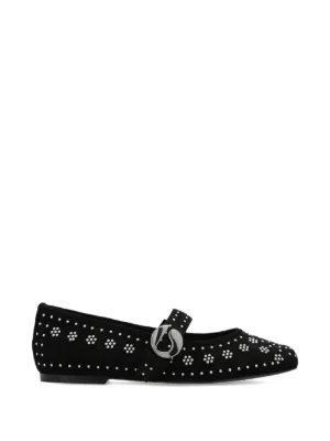 Givenchy スタッズ フラットパンプス | ブラック | FARFETCH JP