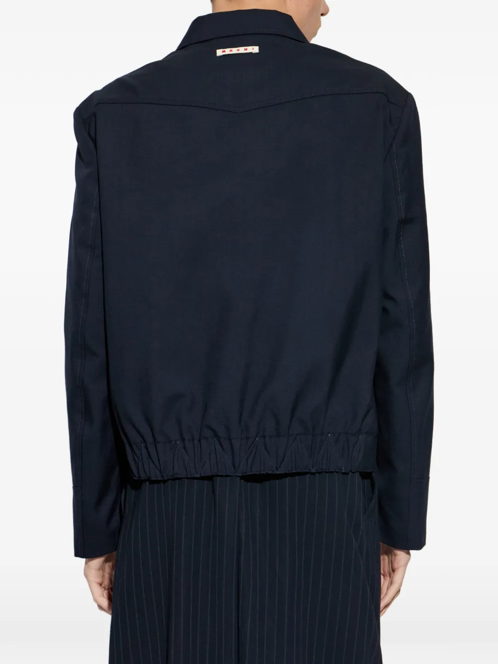 Marni Jack met rits Blauw
