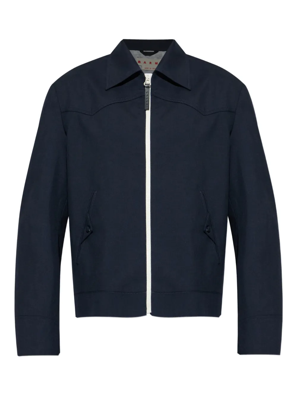 Marni zip-up jacket | Blue | Image 1