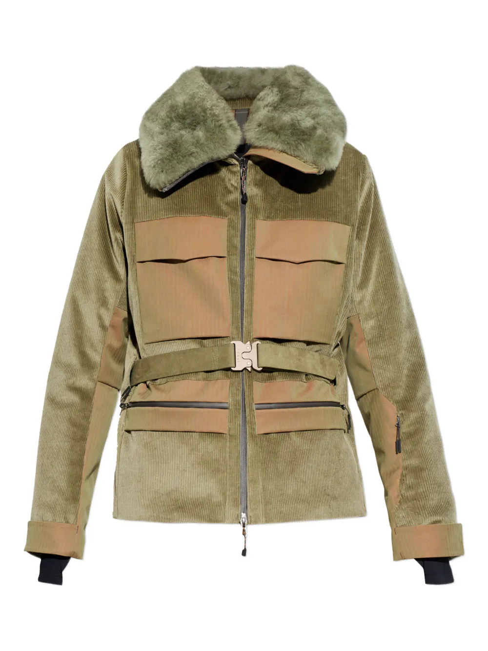 Sease Altai Field belt jacket | Green | Image 1