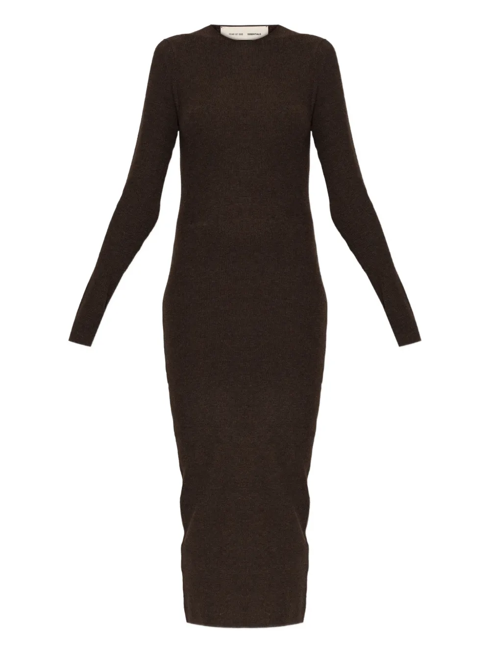 FEAR OF GOD ESSENTIALS Abito a maniche lunghe - Marrone