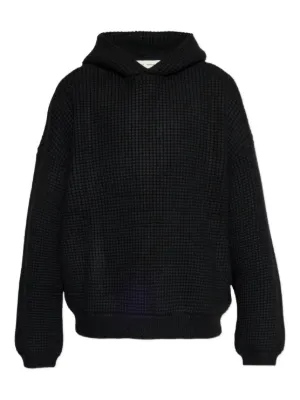 Marc O'Polo Ribbed quarter-zip Sweater | Black | FARFETCH IN