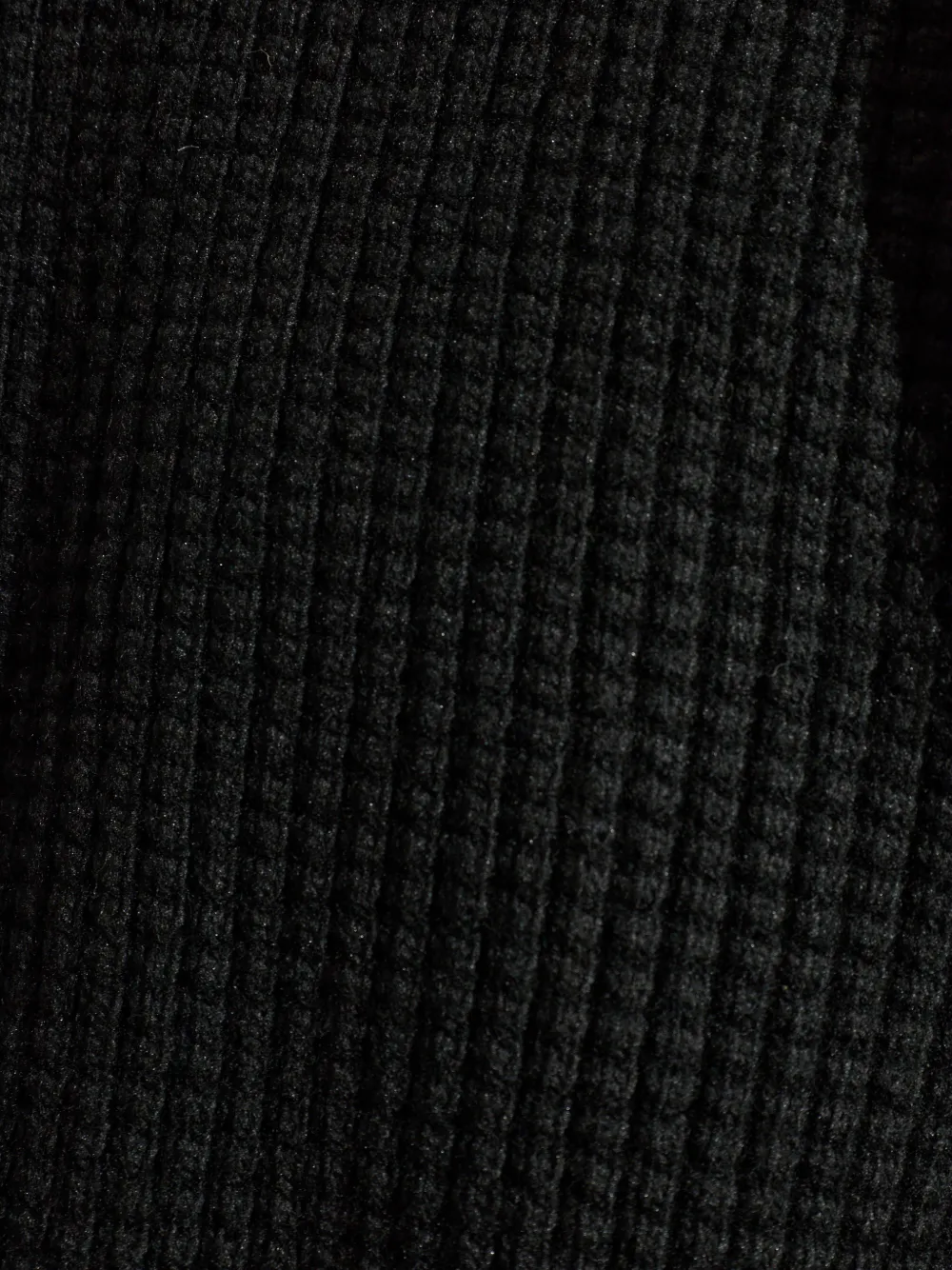 FEAR OF GOD ESSENTIALS Hoodie met wafelpatroon Zwart