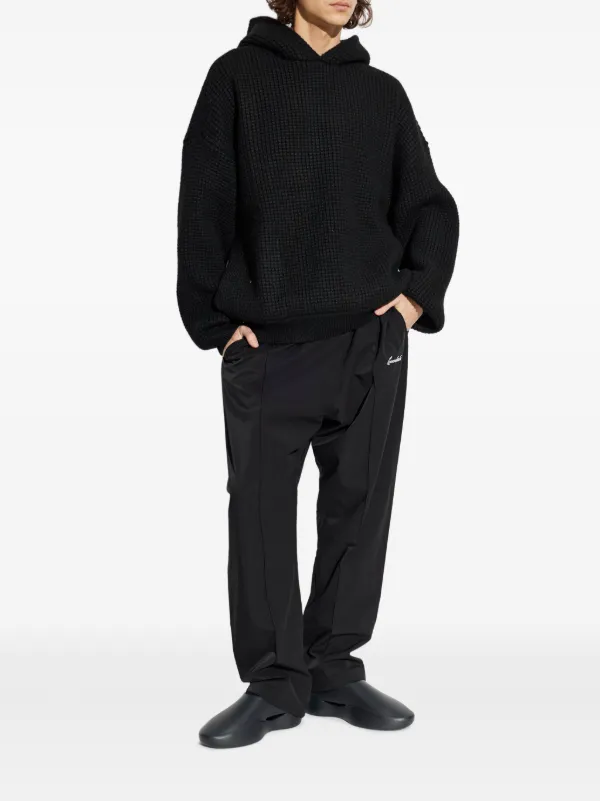FEAR OF GOD ESSENTIALS ワッフル パーカー | ブラック | FARFETCH JP