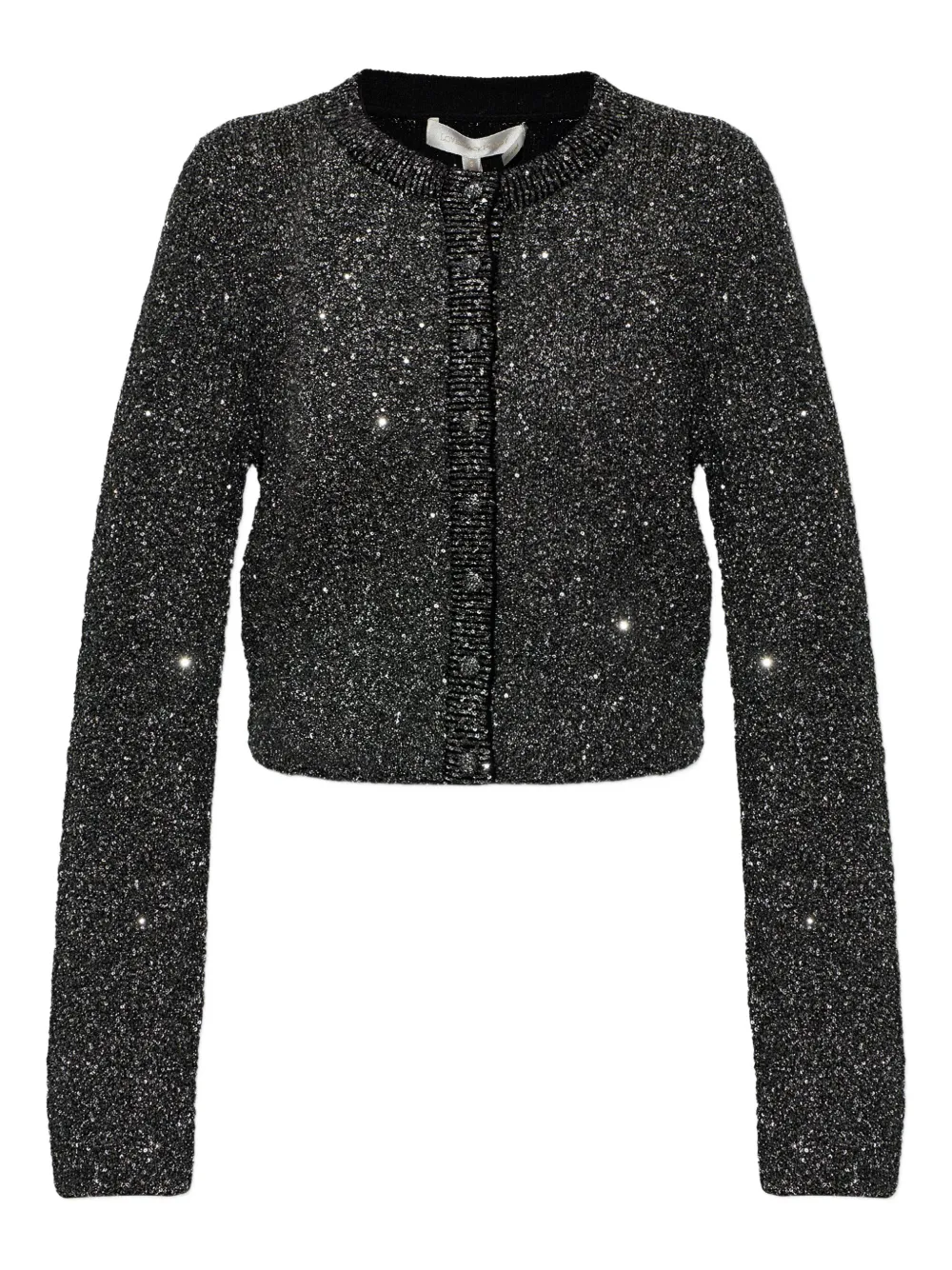 LoveShackFancy sequin-embellished cardigan - Nero