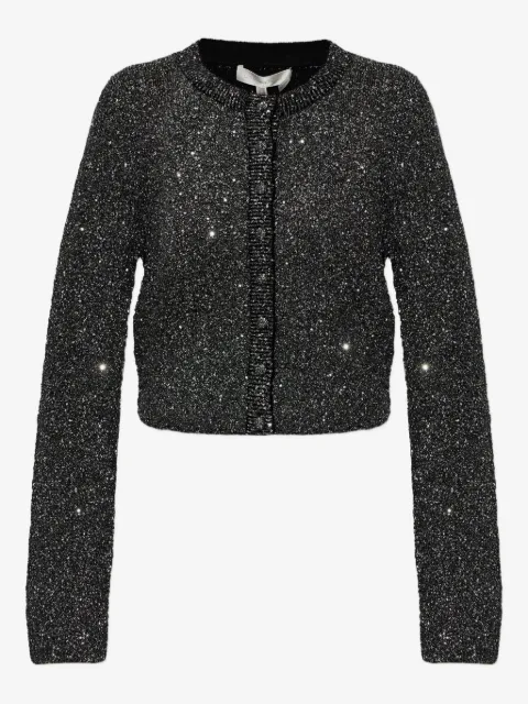 LoveShackFancy 시퀸 장식 가디건