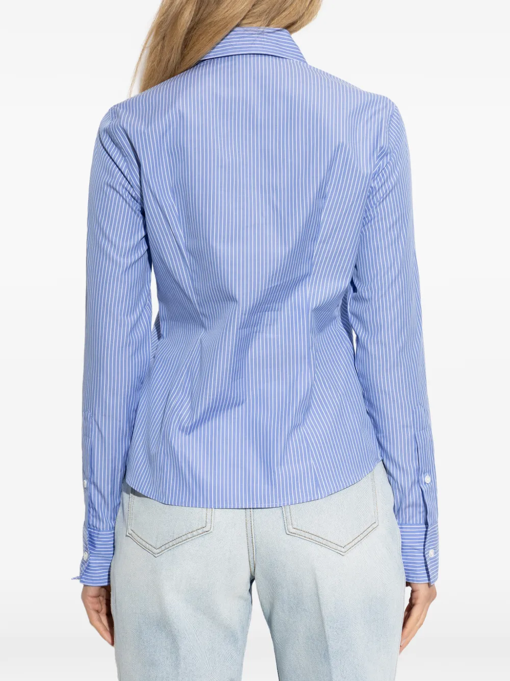 rag & bone Gestreept blouse Blauw
