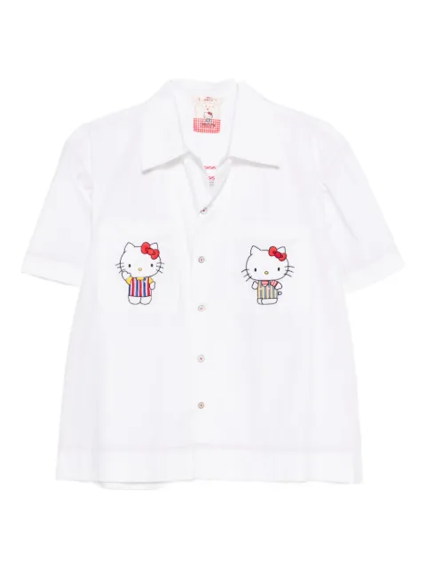 Pero pocket embroidered shirt