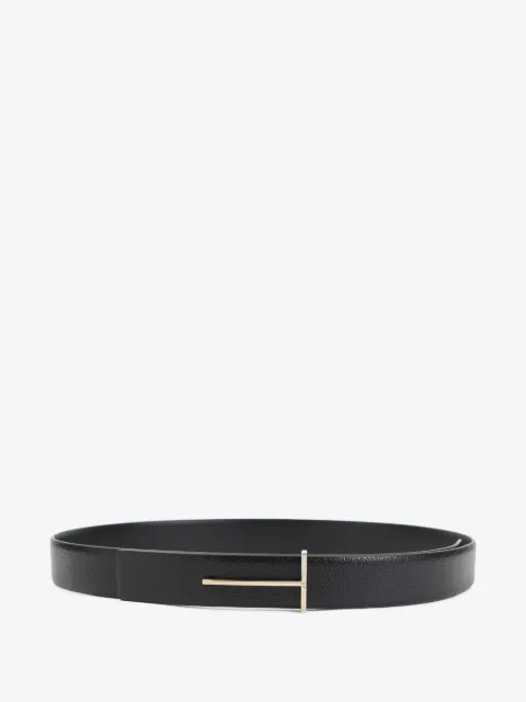 TOM FORD Slim T buckle belt