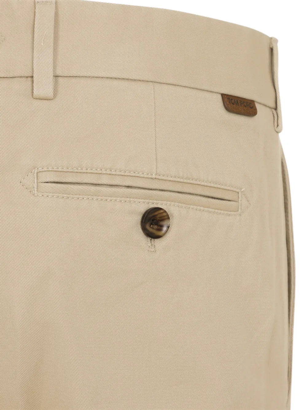  Tom Ford Belt Loop Trousers - Neutrals 