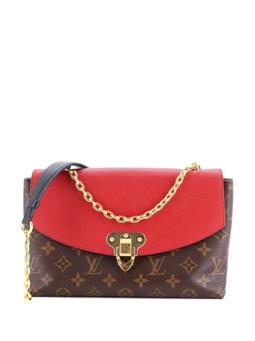 Louis Vuitton Pre-Owned Saint Placide Handbag Monogram Canvas and Leather shoulder bag - Rosso