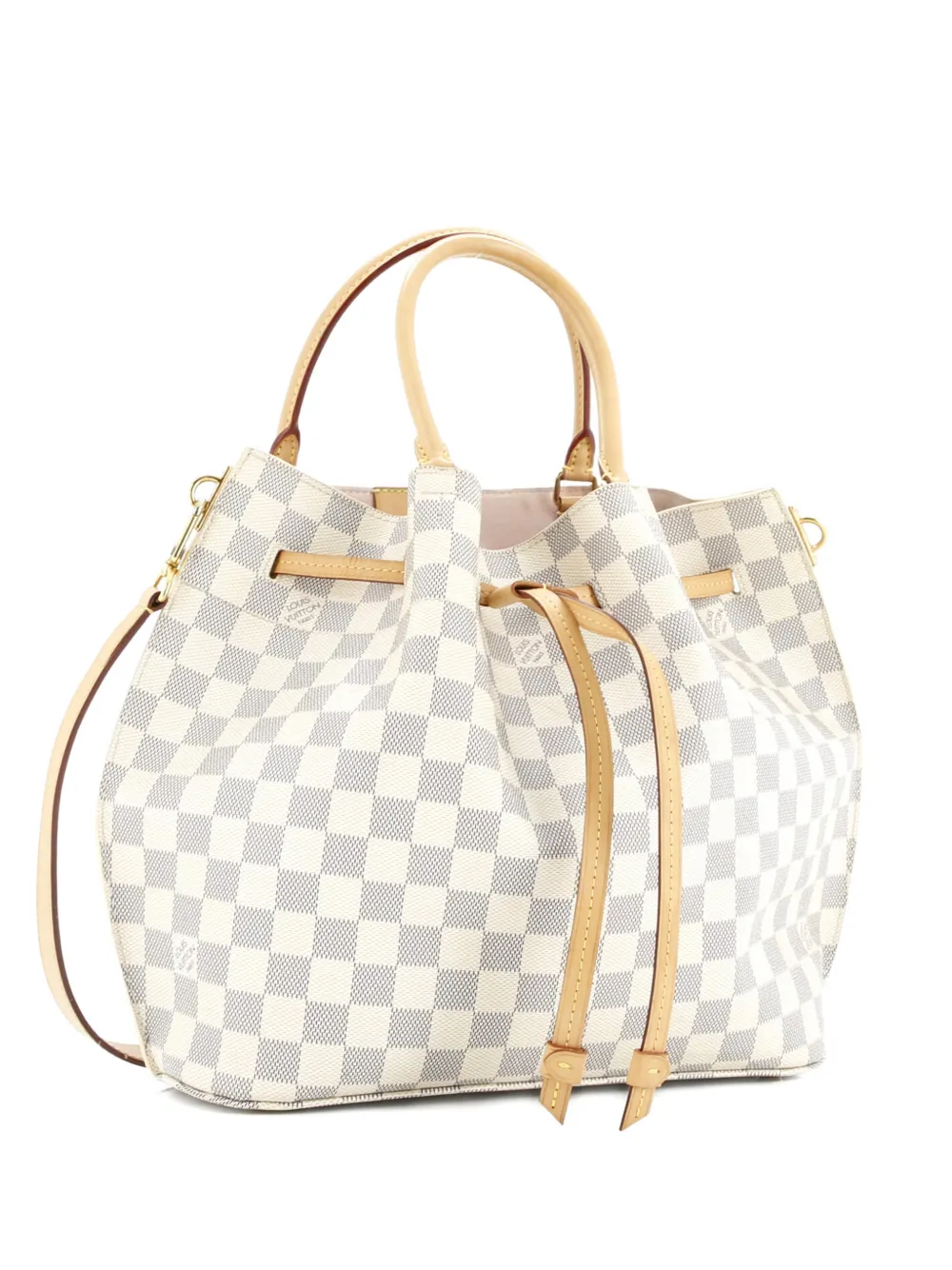 Louis Vuitton Pre-Owned Girolata Handbag Damier tote bag - Bianco