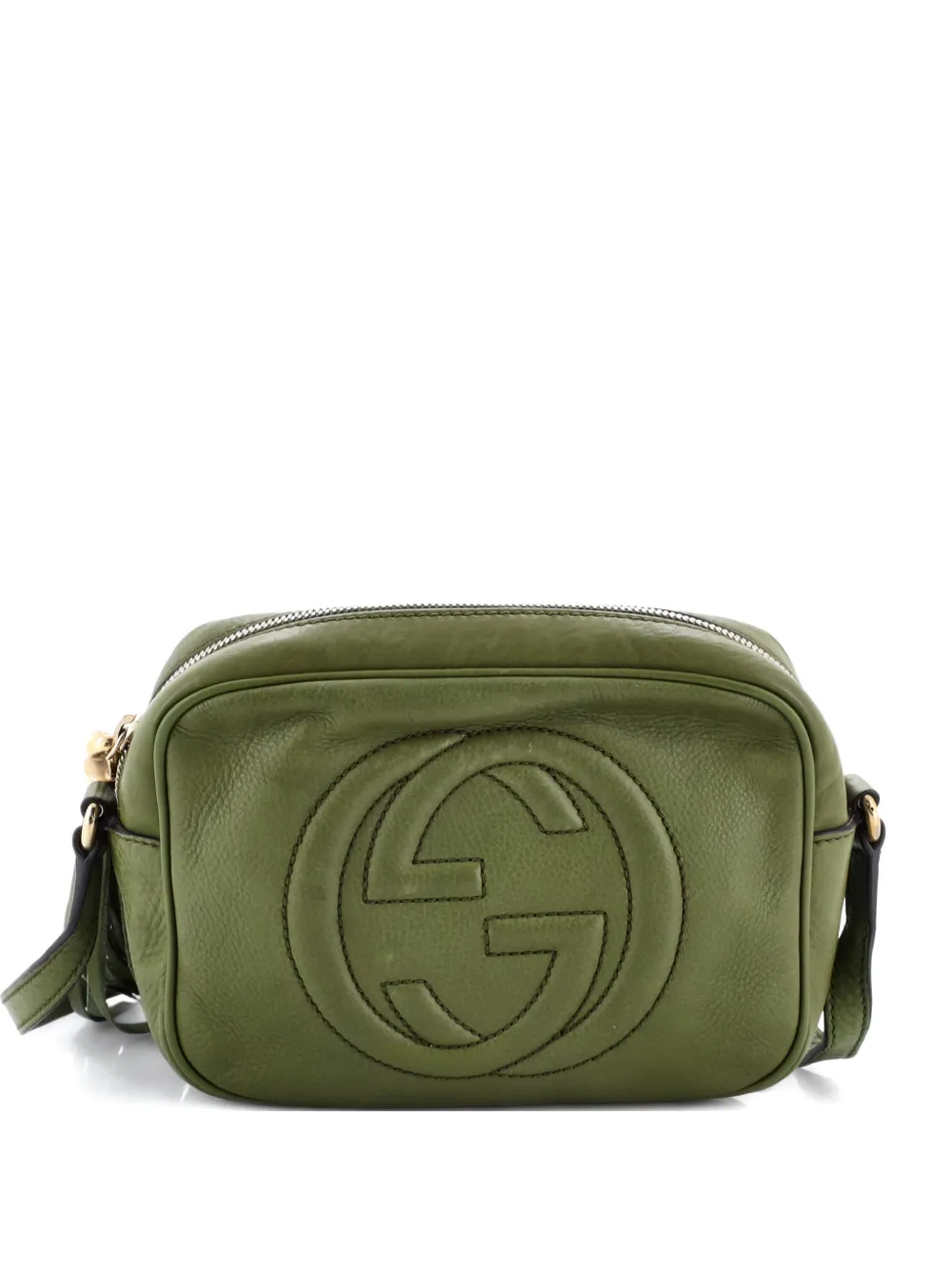 Gucci Pre-Owned Soho Disco Leather Small crossbody bag - Verde