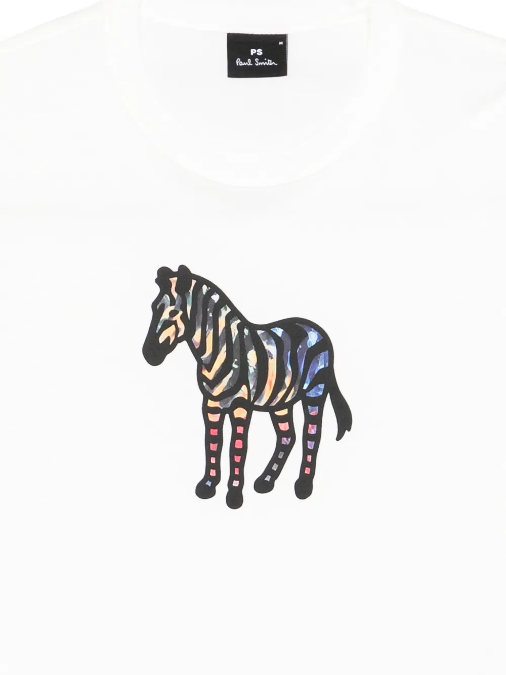  Ps Paul Smith Zebra-print T-shirt - White 