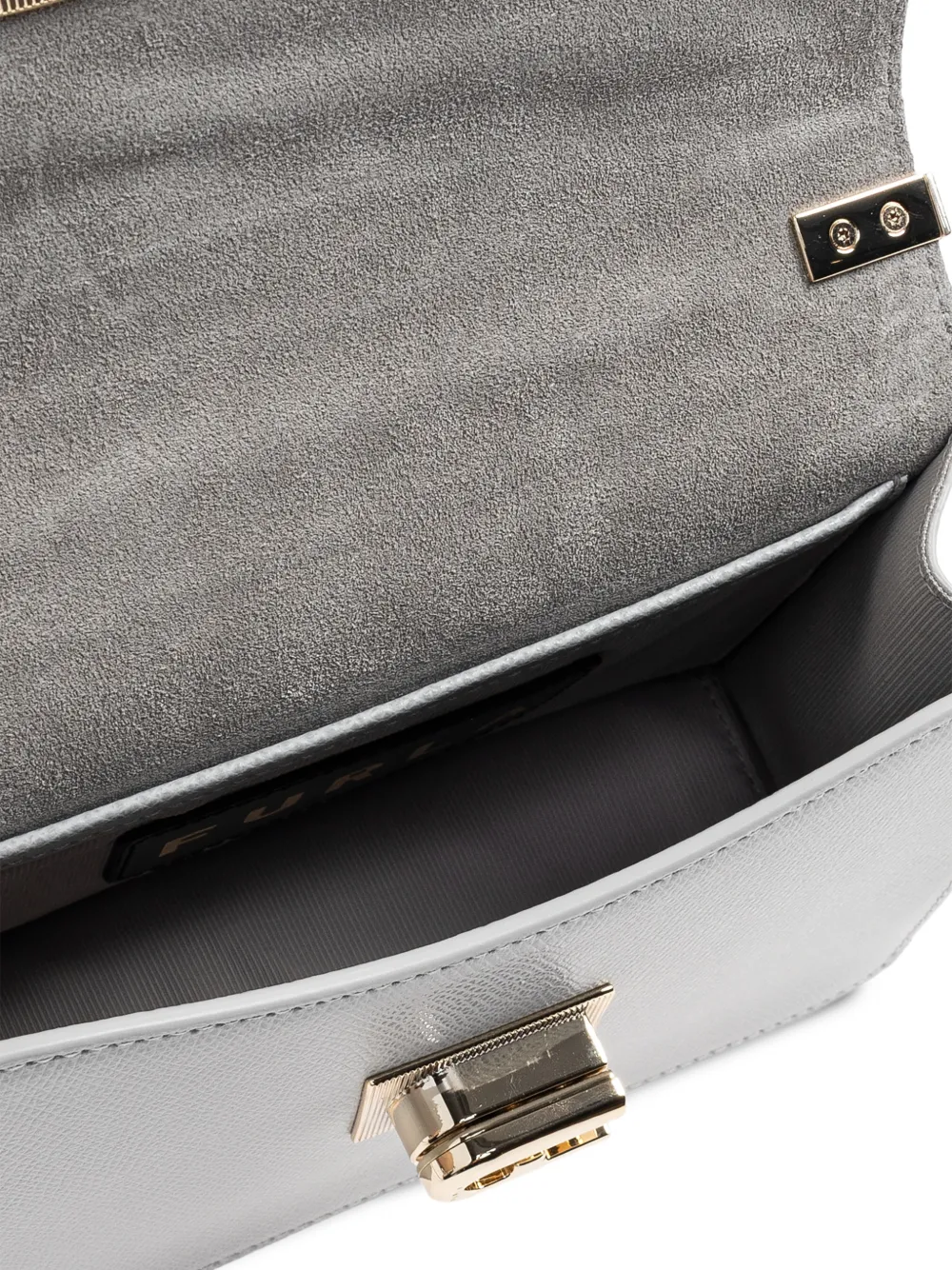 Furla 1927 leren shopper Grijs