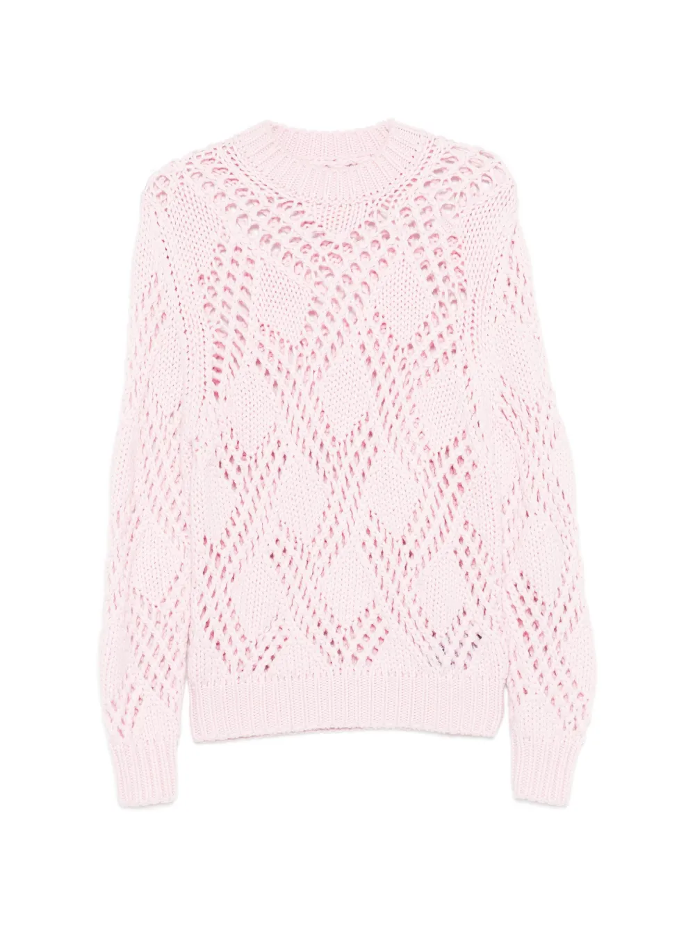 Jil Sander open-knit sweater - Pink