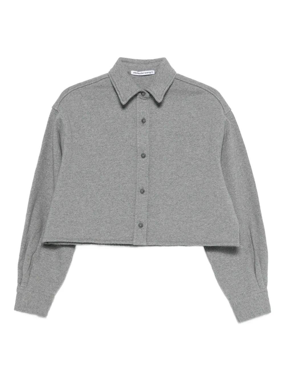 Alexander Wang buttoned cropped top | Grau | Image 1