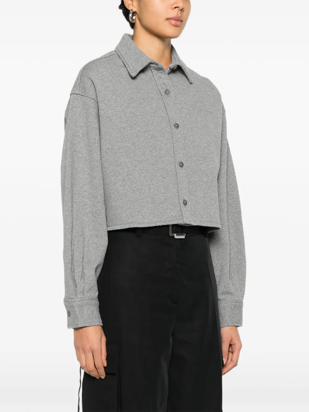 Alexander Wang クロップドトップ | グレー | FARFETCH JP