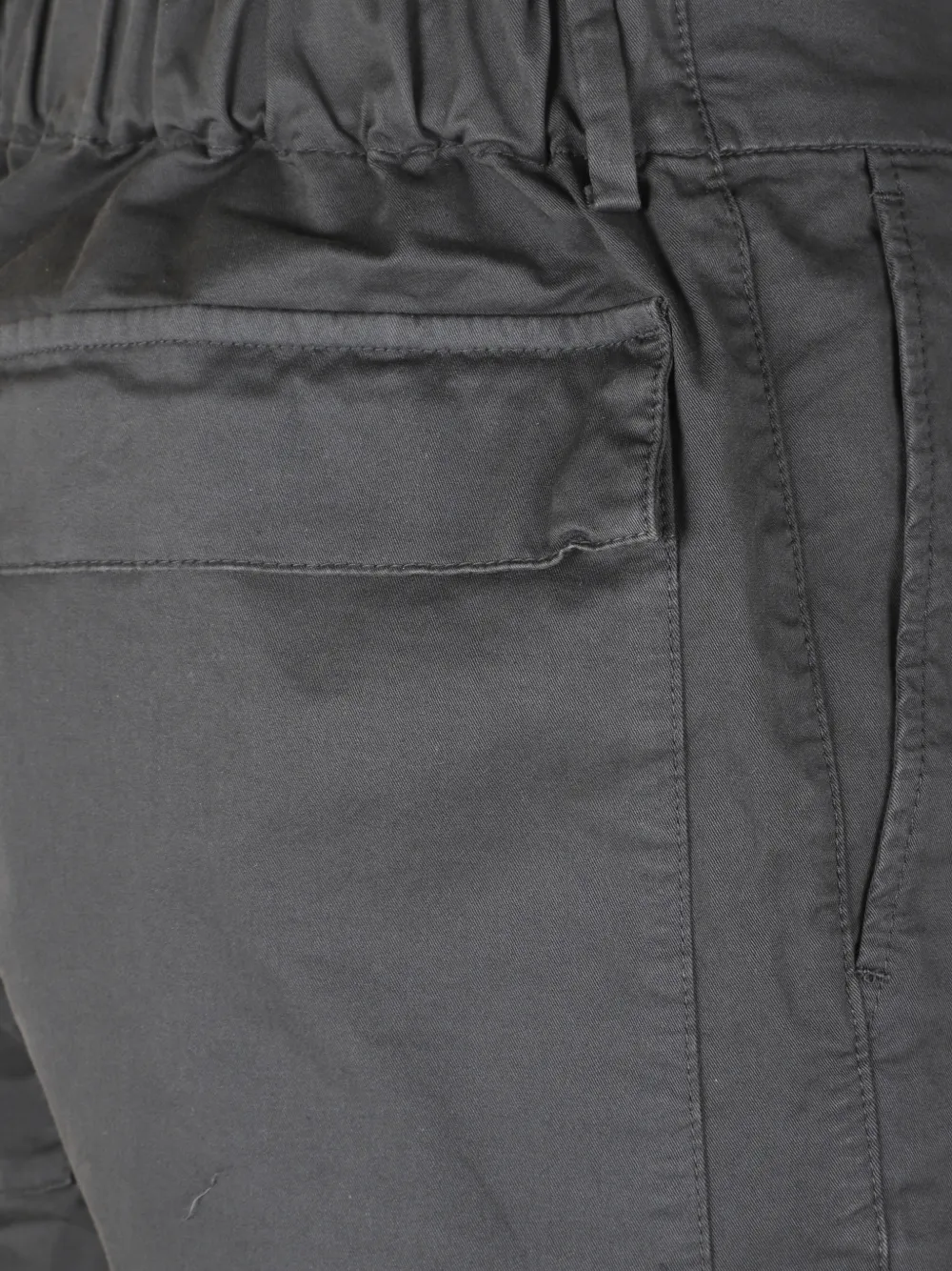 Barena Broek met elastische tailleband Grijs