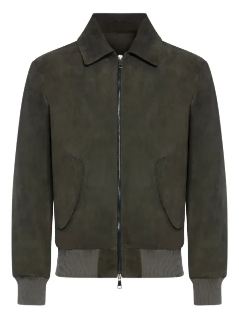 FRANZESE COLLECTION zip leather jacket