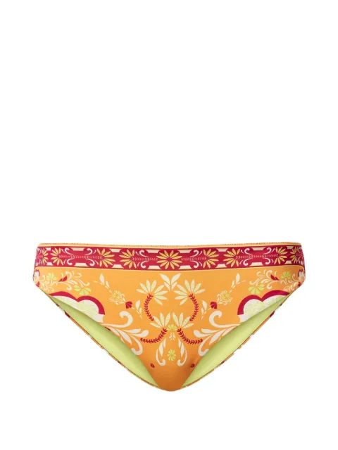 TWINSET bikini bottom con mascada estampada