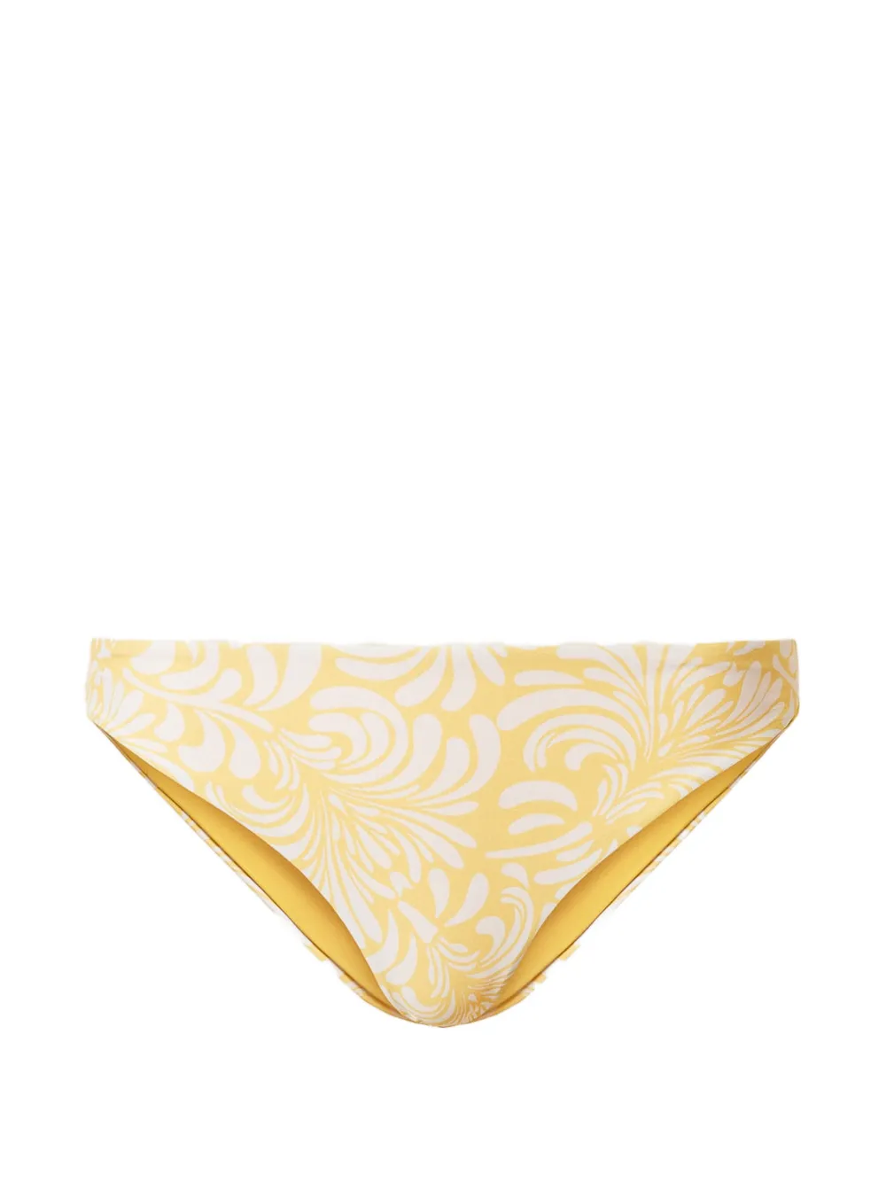 TWINSET botanical-print bikini bottoms - Giallo