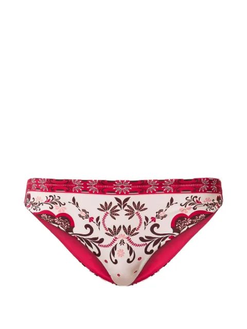 TWINSET bikini bottom with foulard print